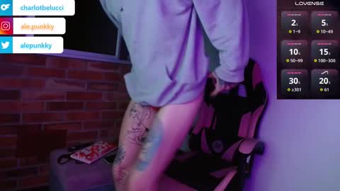 Snapshot of charlotbelucci_ chatting on November 11, 2025, 8:47 am Ale punky online show from November 11, 2025, 8:47 am