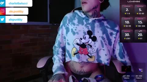 Snapshot of charlotbelucci_ chatting on November 14, 2025, 8:57 am Ale punky online show from November 14, 2025, 8:57 am