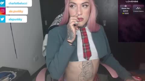 Snapshot of charlotbelucci_ chatting on December 19, 2025, 11:06 am Ale punky online show from December 19, 2025, 11:06 am