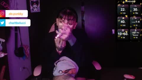 Snapshot of charlotbelucci_ chatting on January 14, 2026, 8:09 am Ale punky online show from January 14, 2026, 8:09 am