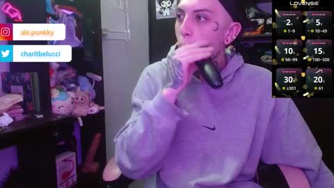 Snapshot of charlotbelucci_ chatting on January 16, 2026, 8:07 am Ale punky online show from January 16, 2026, 8:07 am