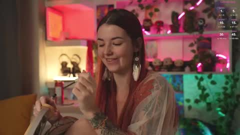 Snapshot of charmings_054 chatting on March 1, 2025, 5:38 pm Belle and Miley online show from March 1, 2025, 5:38 pm