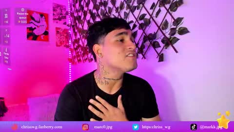 Snapshot of chriss_wg_ chatting on January 13, 2026, 9:09 pm Christian Wang online show from January 13, 2026, 9:09 pm