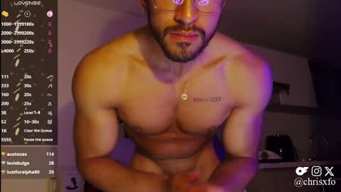 Snapshot of chrisxfo chatting on May 16, 2026, 12:51 am Chris online show from May 16, 2026, 12:51 am