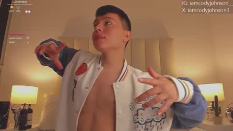 Snapshot of cody_johnsonn_ chatting on December 1, 2025, 7:19 pm CODY online show from December 1, 2025, 7:19 pm