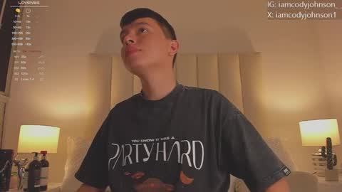 Snapshot of cody_johnsonn_ chatting on December 5, 2025, 8:05 pm CODY online show from December 5, 2025, 8:05 pm