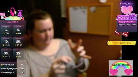 Snapshot of coffee_button chatting on January 10, 2026, 5:20 am Coffee Button online show from January 10, 2026, 5:20 am