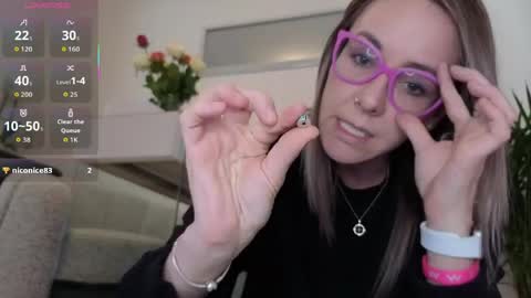 Snapshot of crazy_ass_stacy chatting on May 15, 2026, 12:56 pm Stacy 2pm to 6pm mon-fri 3 CAT online show from May 15, 2026, 12:56 pm