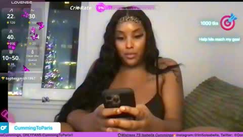 Cumming To Mistress Isabella Cummings online show from December 3, 2025, 3:47 am