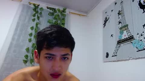 Snapshot of curiuscouplehot chatting on October 9, 2025, 9:51 am Pablo and emma online show from October 9, 2025, 9:51 am