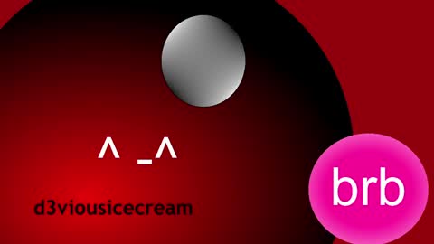 Snapshot of d3viousicecream chatting on April 12, 2026, 5:01 am deviousicecream online show from April 12, 2026, 5:01 am
