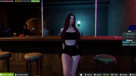 Snapshot of dafne_houston chatting on October 20, 2025, 11:05 pm DAFNE online show from October 20, 2025, 11:05 pm
