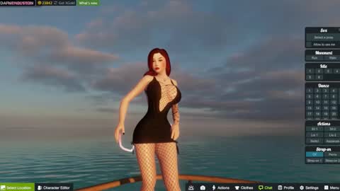 Snapshot of dafne_houston chatting on October 26, 2025, 10:04 pm DAFNE online show from October 26, 2025, 10:04 pm