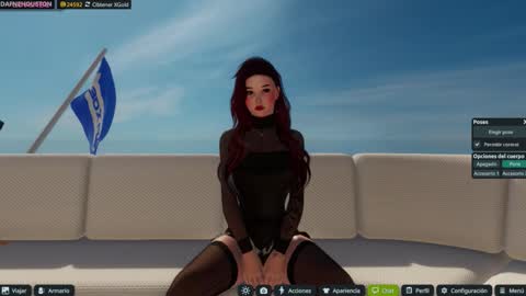 Snapshot of dafne_houston chatting on November 10, 2025, 11:48 pm DAFNE online show from November 10, 2025, 11:48 pm