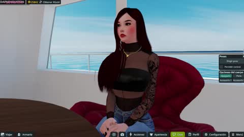 Snapshot of dafne_houston chatting on November 25, 2025, 6:30 pm DAFNE online show from November 25, 2025, 6:30 pm