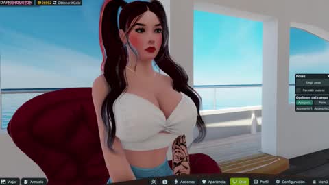 Snapshot of dafne_houston chatting on December 2, 2025, 6:58 pm DAFNE online show from December 2, 2025, 6:58 pm