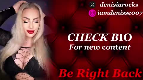 Snapshot of denisiarocks chatting on October 5, 2025, 7:01 pm ---- ---- online show from October 5, 2025, 7:01 pm