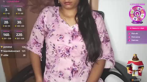 Snapshot of desicoupleshow chatting on March 7, 2025, 4:44 pm Eva and Adam online show from March 7, 2025, 4:44 pm