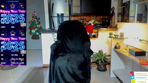 SANTI  independent model online show from November 20, 2025, 2:01 am