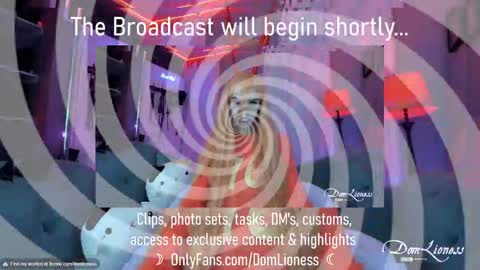 DomLioness online show from October 27, 2025, 11:20 pm
