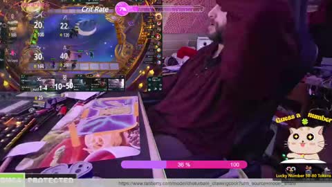 drawingcock online show from January 25, 2025, 9:25 pm