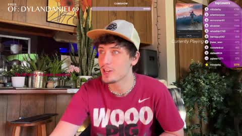 Dylan Daniel 7.8 online show from December 2, 2024, 8:33 pm