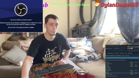 Dylan Daniel 7.8 online show from January 24, 2025, 7:49 pm