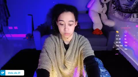 Snapshot of ela_0 chatting on December 11, 2024, 9:41 am Ela  Help me reach 100 thumbs up online show from December 11, 2024, 9:41 am