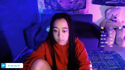 Snapshot of ela_0 chatting on January 13, 2025, 1:45 am Ela  Help me reach 100 thumbs up online show from January 13, 2025, 1:45 am