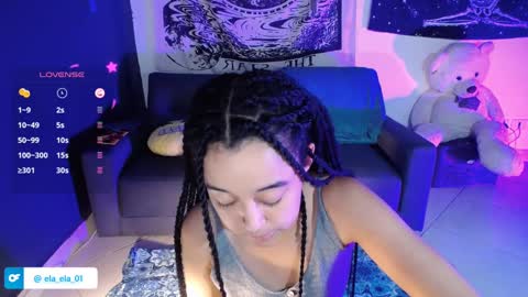 Snapshot of ela_0 chatting on January 21, 2025, 11:35 am Ela  Help me reach 100 thumbs up online show from January 21, 2025, 11:35 am