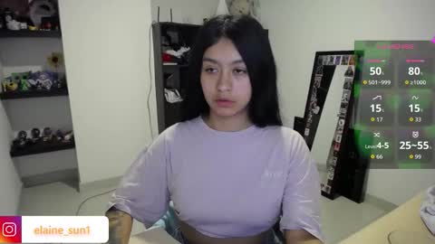 Snapshot of elaine_sun chatting on January 8, 2026, 12:02 am Elaine eli online show from January 8, 2026, 12:02 am