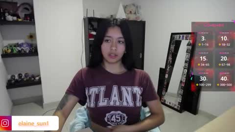 Snapshot of elaine_sun chatting on January 13, 2026, 3:23 am Elaine eli online show from January 13, 2026, 3:23 am