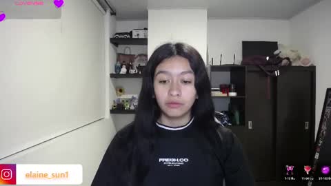 Snapshot of elaine_sun chatting on July 9, 2026, 2:59 am Elaine eli online show from July 9, 2026, 2:59 am