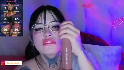 Snapshot of electra_stark chatting on January 18, 2026, 12:25 am Electra Stark online show from January 18, 2026, 12:25 am