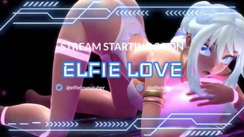 Elfie Love online show from October 12, 2025, 5:01 pm
