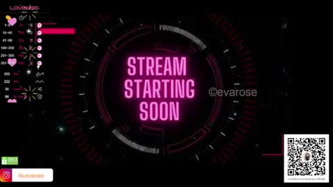 Snapshot of evarose_xo chatting on December 4, 2025, 7:00 pm Eva before eva69muler online show from December 4, 2025, 7:00 pm