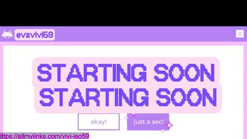 Snapshot of evavivi59 chatting on October 7, 2025, 2:31 am Vivi online show from October 7, 2025, 2:31 am
