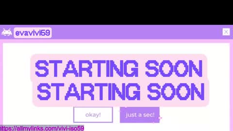 Snapshot of evavivi59 chatting on October 9, 2025, 2:42 am Vivi online show from October 9, 2025, 2:42 am