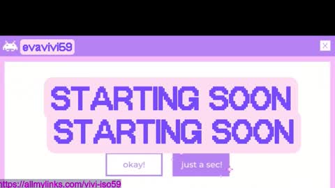 Snapshot of evavivi59 chatting on October 17, 2025, 3:42 am Vivi online show from October 17, 2025, 3:42 am