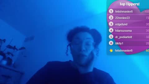 Snapshot of feetnymph chatting on January 23, 2025, 8:15 am Soley online show from January 23, 2025, 8:15 am