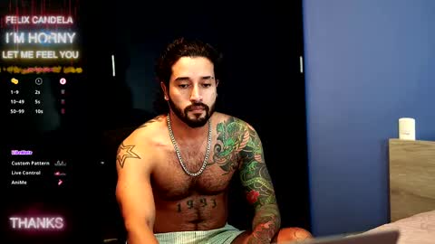 Snapshot of felix_candela chatting on March 9, 2025, 4:05 am Felix Candela online show from March 9, 2025, 4:05 am