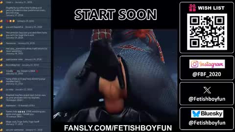FetishBoyFun online show from February 1, 2026, 3:10 pm