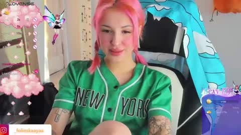 Snapshot of folinskaayaa chatting on December 6, 2024, 8:48 am folinskaayaa online show from December 6, 2024, 8:48 am