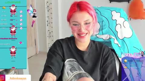 Snapshot of folinskaayaa chatting on December 22, 2024, 7:44 am folinskaayaa online show from December 22, 2024, 7:44 am