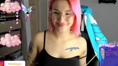 Snapshot of folinskaayaa chatting on January 17, 2025, 8:56 am folinskaayaa online show from January 17, 2025, 8:56 am