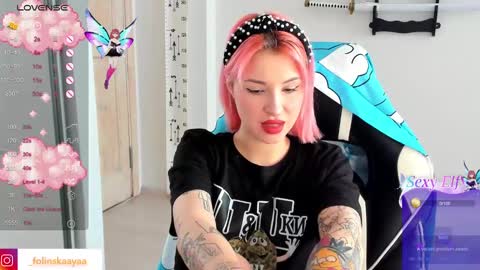 Snapshot of folinskaayaa chatting on January 24, 2025, 7:51 am folinskaayaa online show from January 24, 2025, 7:51 am