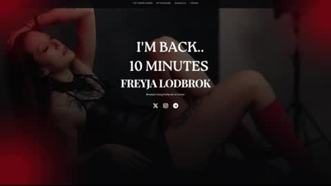 Snapshot of freyjalodbrok chatting on June 5, 2026, 7:08 pm Call me Lilith online show from June 5, 2026, 7:08 pm