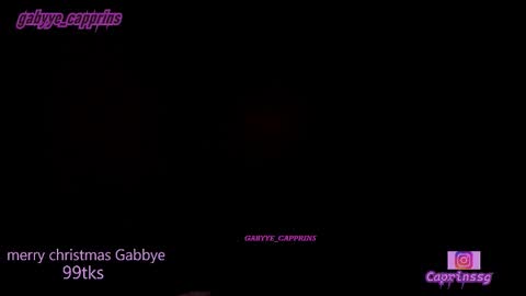 gabyye capprins online show from December 23, 2025, 12:08 am
