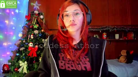 Snapshot of goddess_athor chatting on December 17, 2024, 7:59 pm HI I AM SAMARA -------------------- Next Stream 30 NOV 2024 2200 GMT-2 online show from December 17, 2024, 7:59 pm