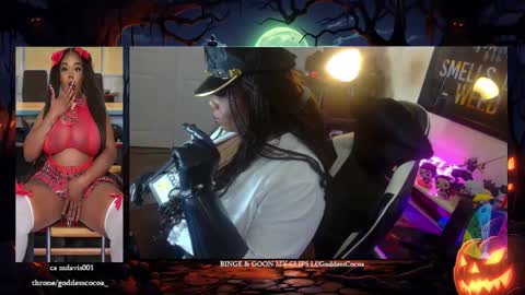Goddess Cocoa online show from October 24, 2025, 7:05 am